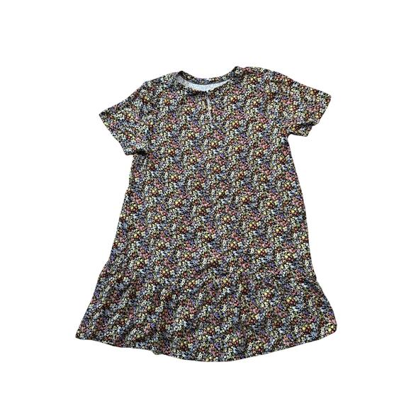 LOFT Dress, size L/XL, drop waist floral print - Picture 1 of 9